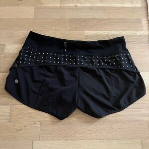 Lululemon Women’s Black Running Shorts